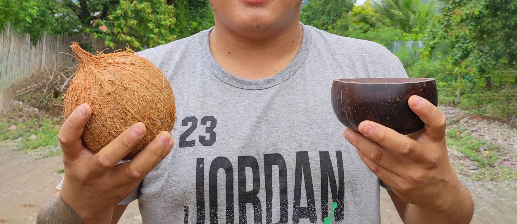 cómo se elabora bowl de coco