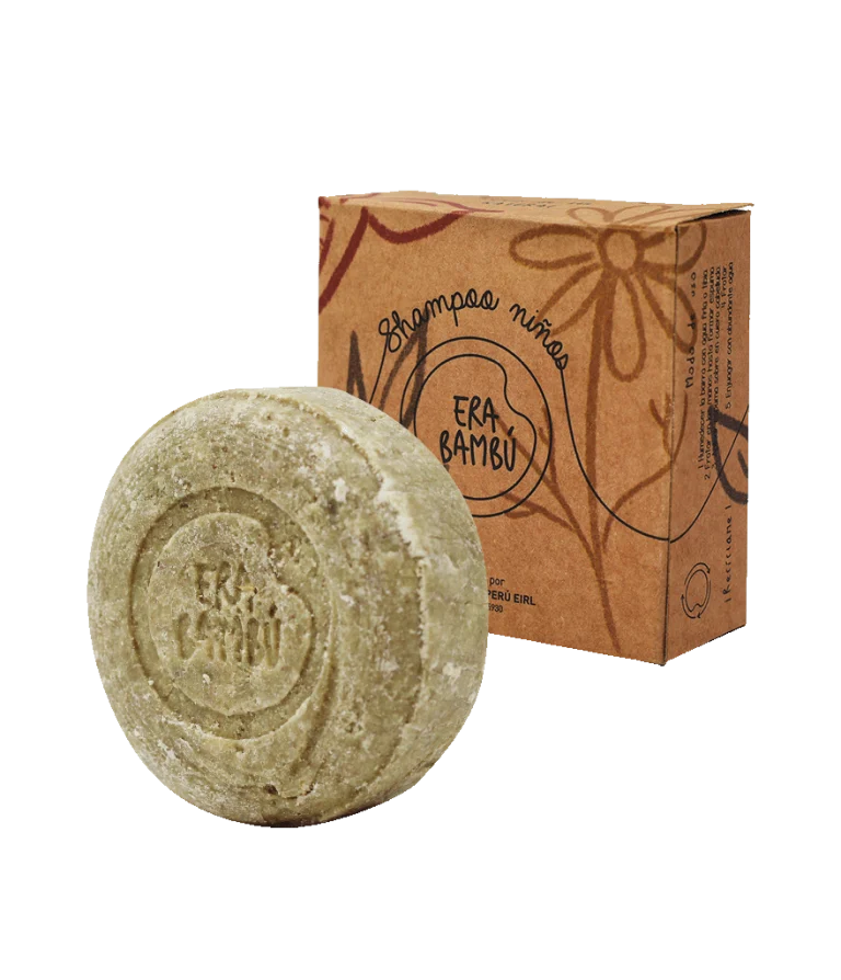 shampoo solido niños natural