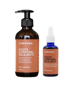 aceite corporal para masajes relajantes