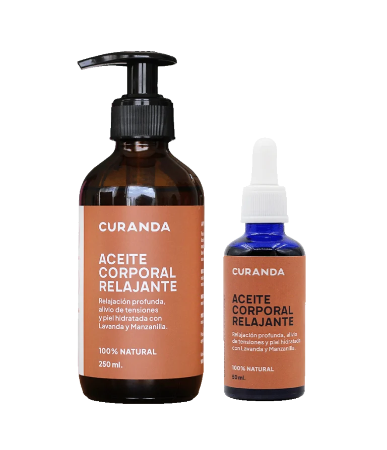 aceite corporal para masajes relajantes