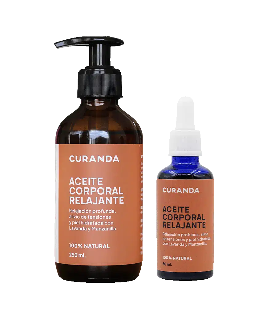 aceite corporal para masajes relajantes