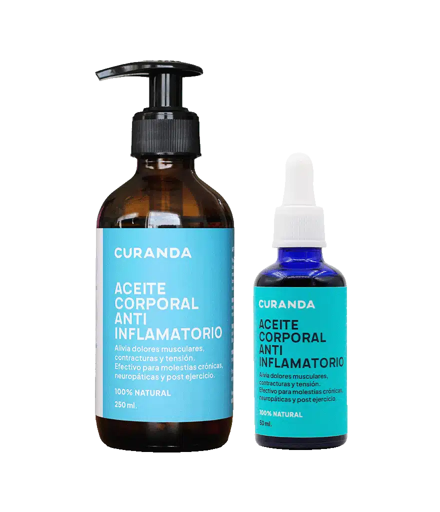 aceite corporal para masajes antiinflamatorio