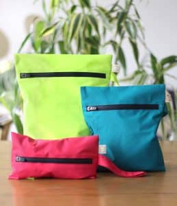 Tripack de bolsas antifluidos