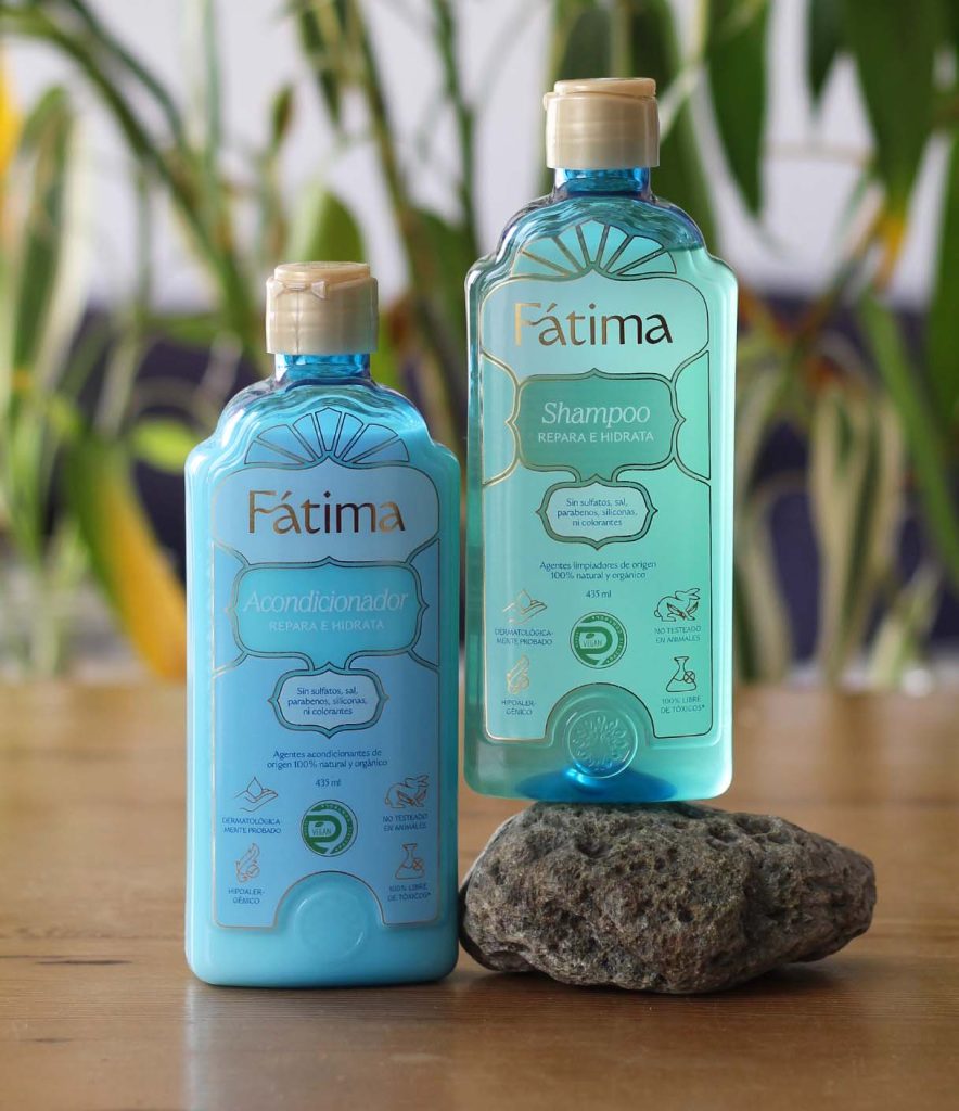 Duo Shampoo y Acondicionador Vegano Liquido Fatima