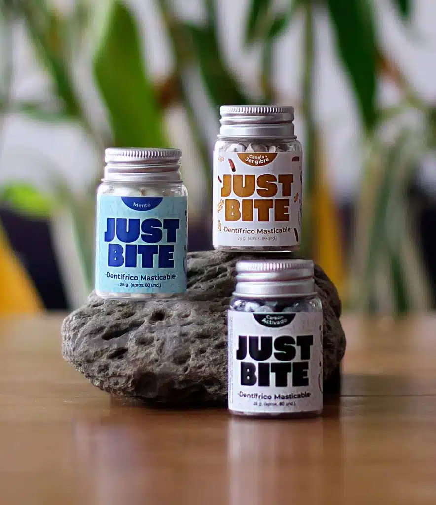 tripack de pastillas de dientes naturales sin fluor